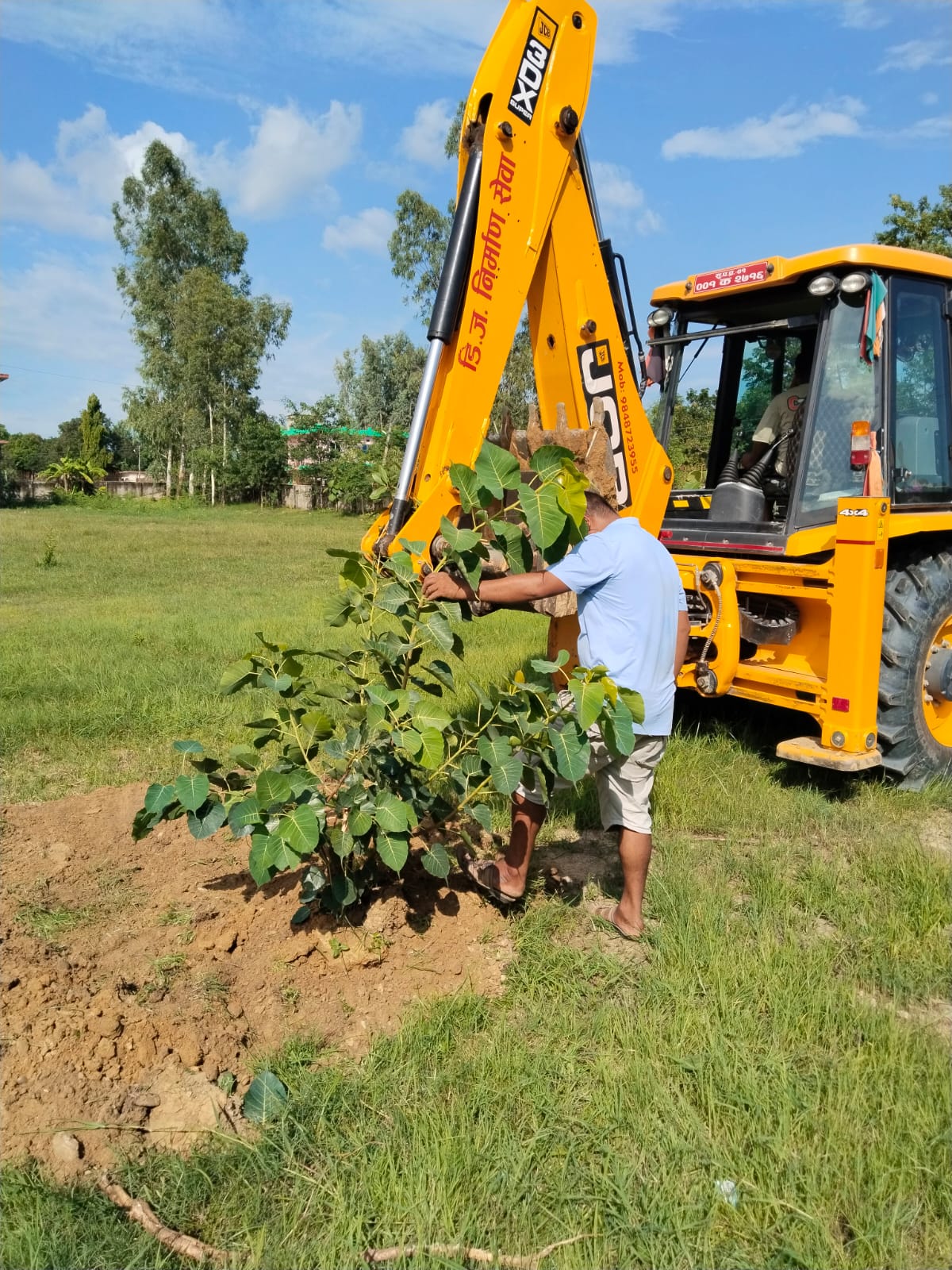 बृक्षा रोपण कार्यक्रम